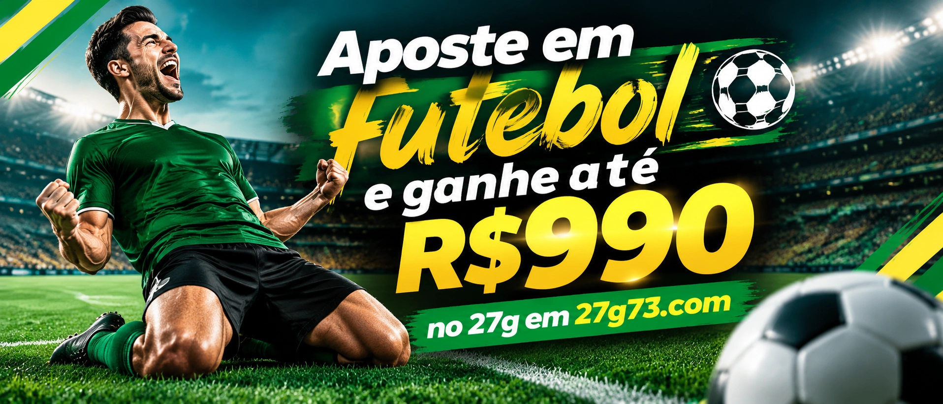 Tela da área de esportes com destaque para navegação de jogos e mercados.